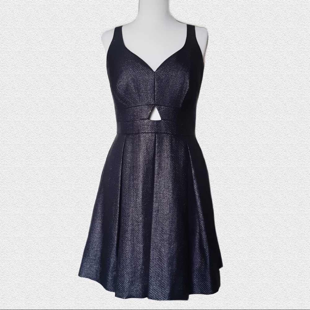 COUNTRY ROAD Formal Dress in Brilliant Black, Beautiful Design, Atu Couture. - Picture 1 of 5